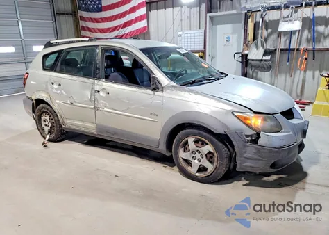 2003 Pontiac Vibe z USA, uszkodzony, nr VIN 5Y2SL62803Z418659